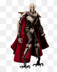 Star Wars General Grievous Sixth Scale Figure By Sideshow - General Grievous 1 6 Scale Figure Emoji,7 Star Wars Comics That Will Fill You With Emotion
