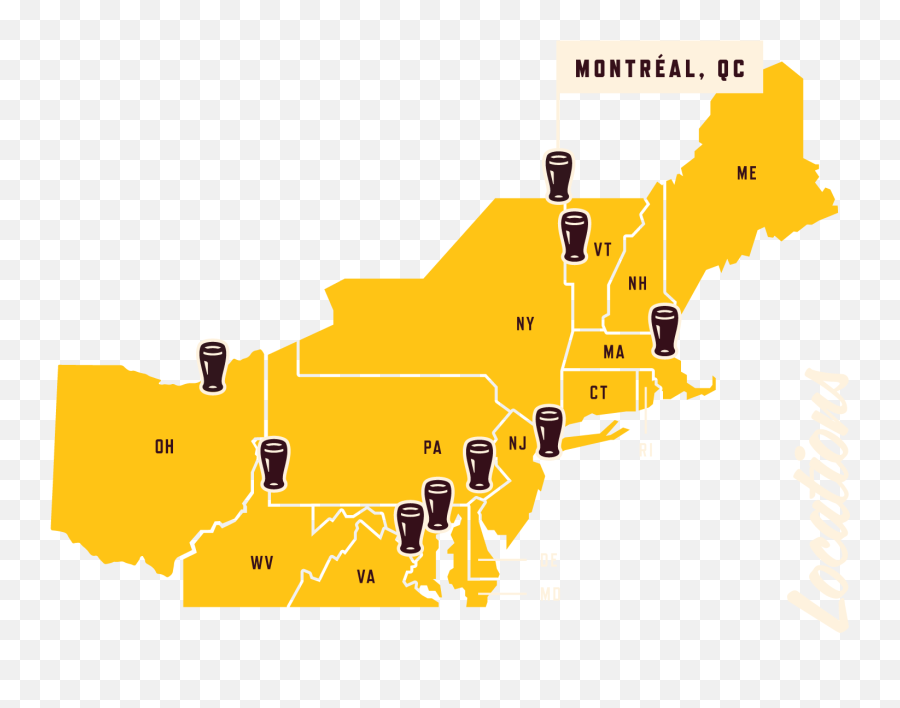 Montréal Brew Tours - Allinclusive Guided Beer Tours U0026 Events Montreal Breweries Map Emoji,Beer Kayak Emoticon