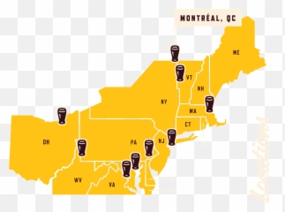 Montréal Brew Tours - Allinclusive Guided Beer Tours U0026 Events Montreal Breweries Map Emoji,Beer Kayak Emoticon