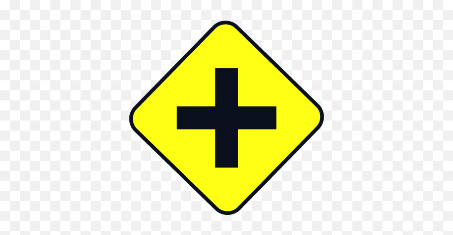Download Free Traffic U0026 Map Symbol Images - Webnots Cross Road Traffic Sign Emoji,Map Pin Emoji