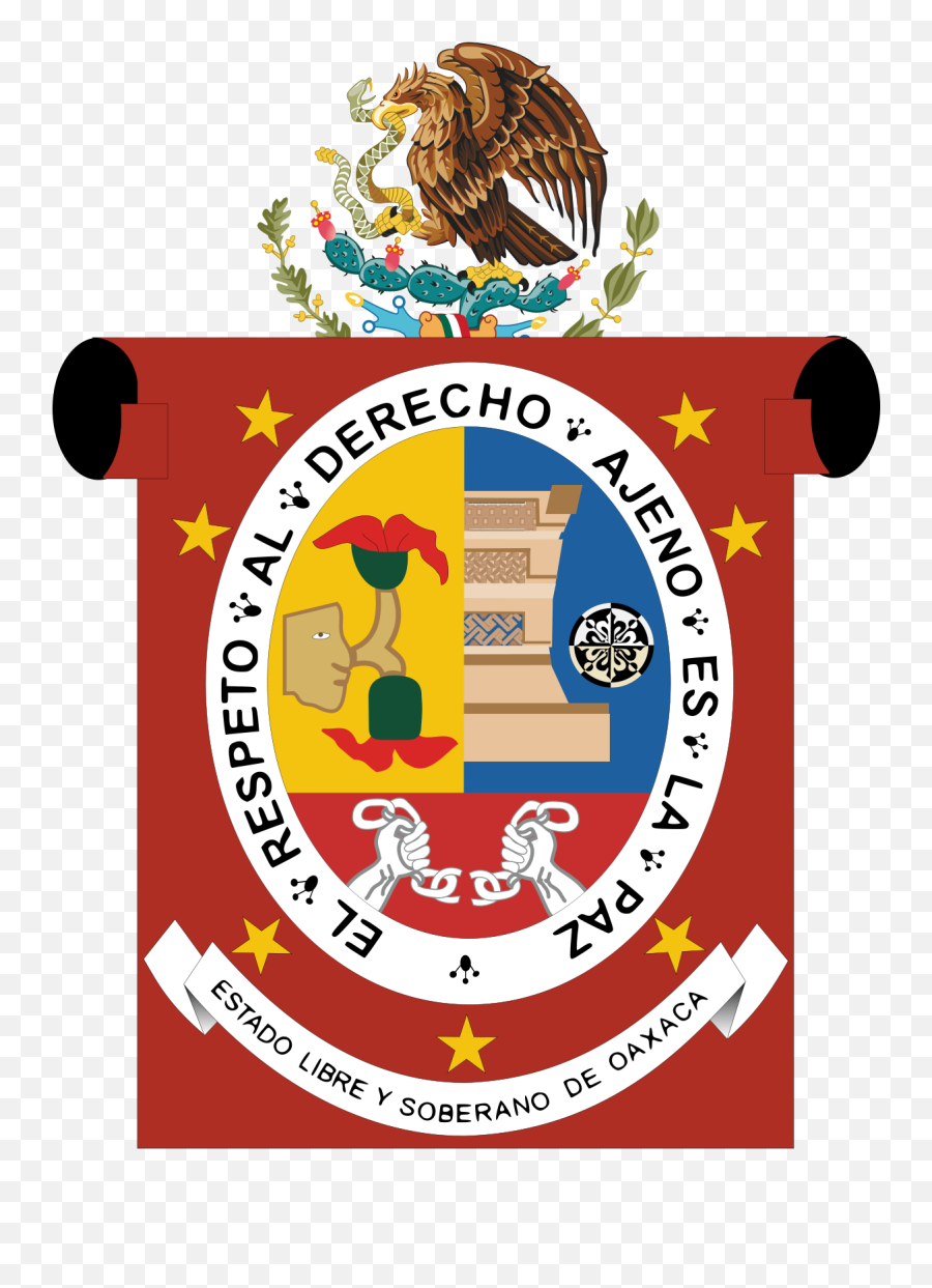 Escudo De Oaxaca - Wikipedia La Enciclopedia Libre Oaxaca Flag Emoji,Bandera Dominicana Emoji