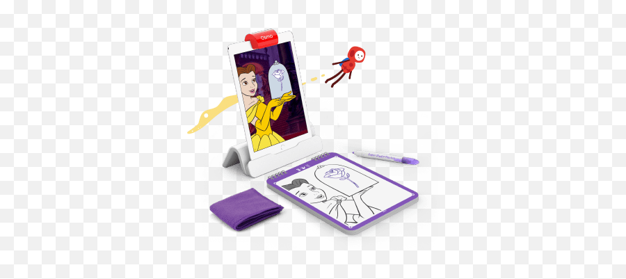 Osmo Super Studio Disney Princess Starter Kit For Ipad Ages Emoji,Rapunzel Part Where She Goes Back And Forth With Emotion