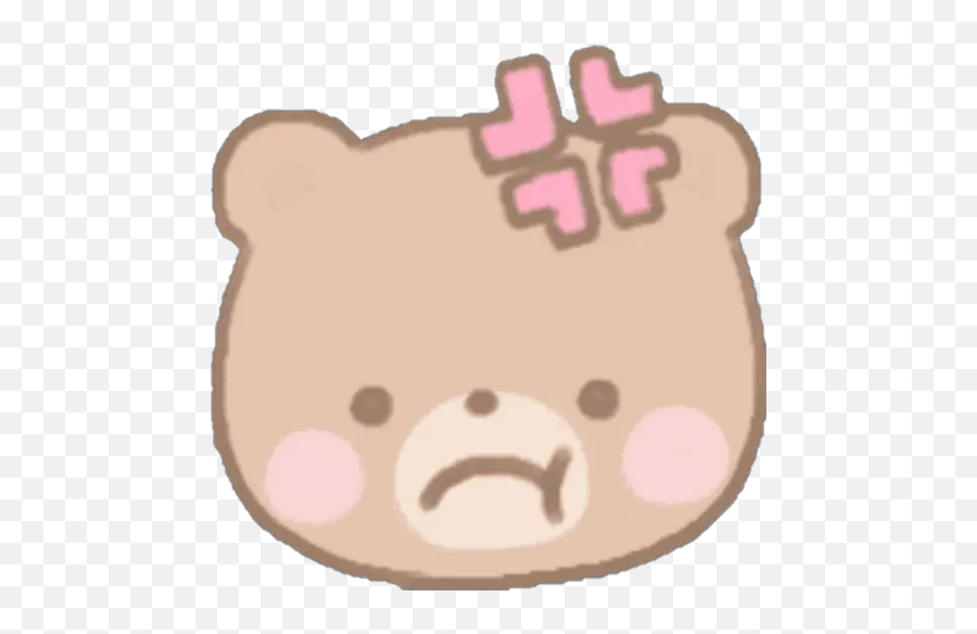 Sticker Maker - Fluffy Cute Bear Emojis,Deer Head Emoji