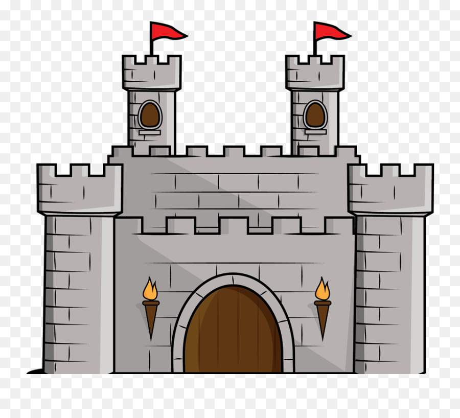 Primary Castles Resources - Medieval Castle Clipart Free Emoji,Emoji Castle And Book