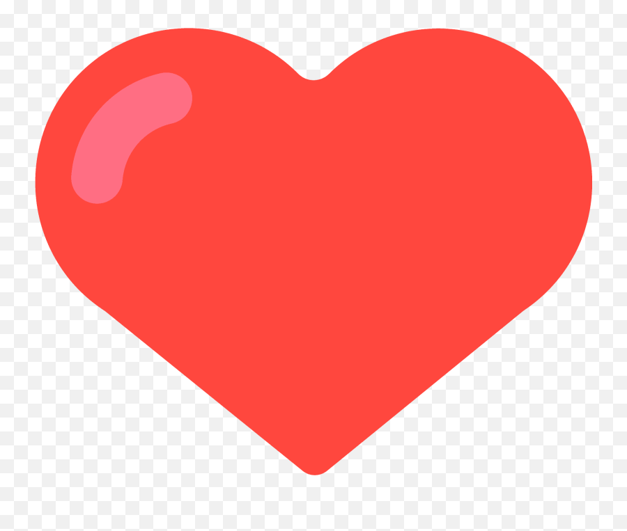Red Heart Emoji - Red Love Heart Emoji,Heart Emoji Meanings