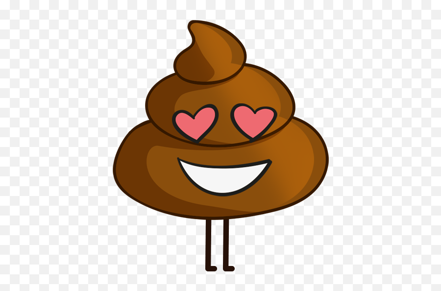 Poo Stickers By Batsu Emoji,Bug Eyed Emoji