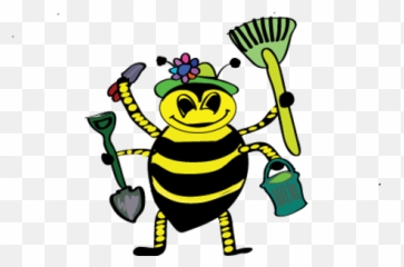 Bee Transparent Working - Working Bee Full Size Png Working Bee Emoji,Bee Emoji Transparent