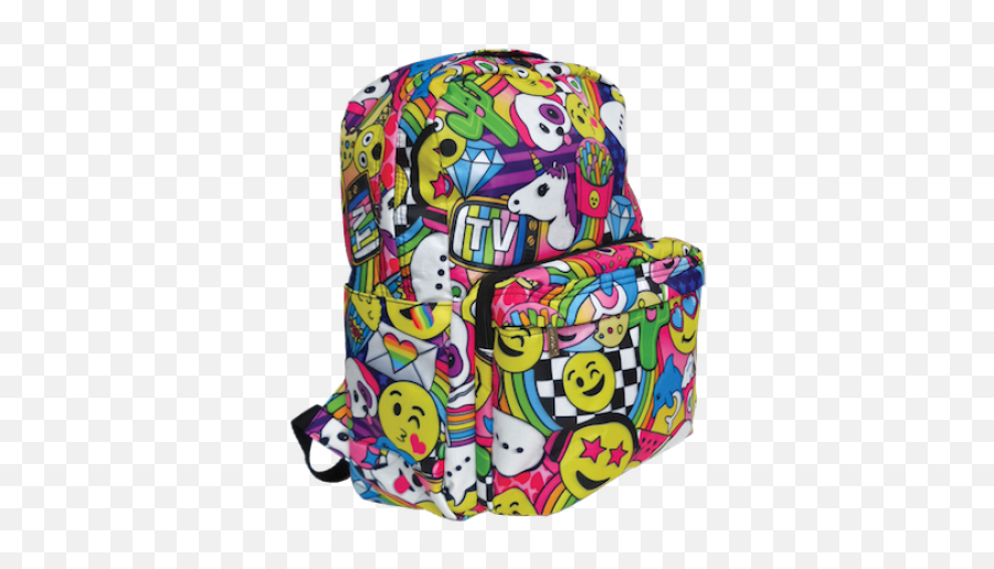 Download Emoji Party Classic Backpack - Girls Backpack Transparent Background,Emoji Backpack For Boys