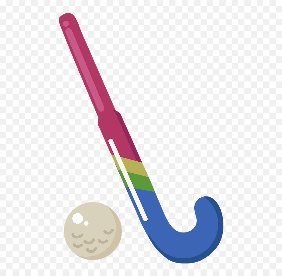 Field Hockey Stick And Ball Clipart Free Download - Hockey Stick Emoji,Goalie Emoji