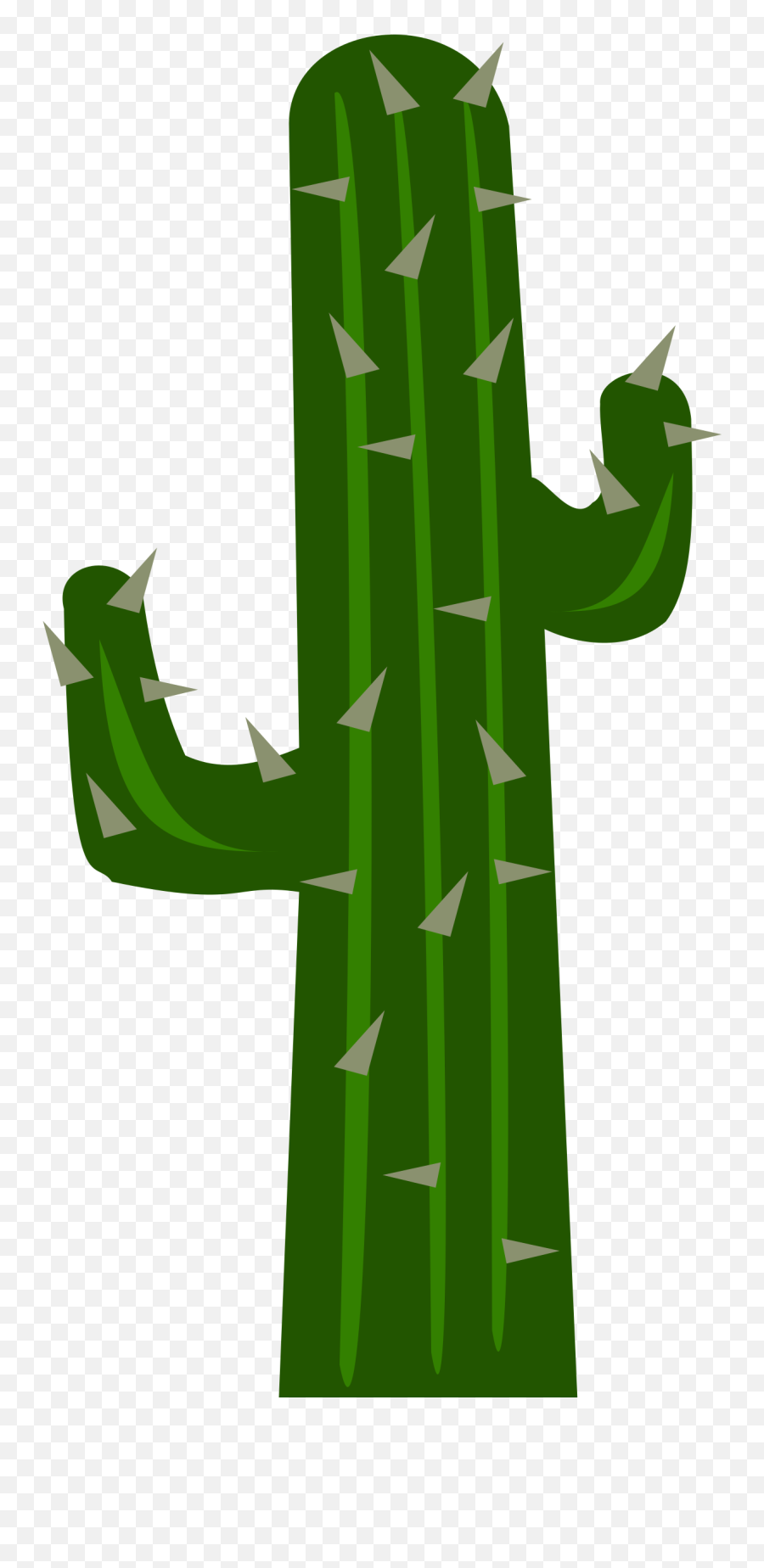 Cactus Clipart Png Transparent Png - Cartoon Cactus Transparent Background Emoji,Cactus Emoji Png