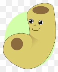 Cartoon Smile Funny Macaroni Character - Gambar Animasi Makaroni Emoji,Gambar Emotion Blackberry