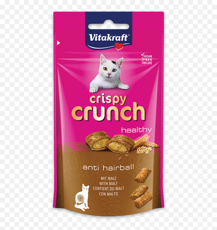 Catnjoy Crispy Bites Cat Snack Grilled - Vitakraft Crispy Crunch Anti Hairball Emoji,Vitacraft Emotion