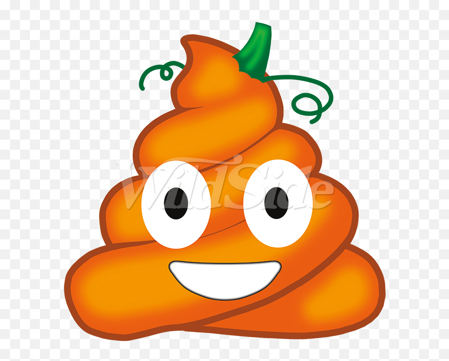 Download Pumpkin Poo Emoji Stock Transfer - Pile Of Poo Happy,Pumpkin Emoji