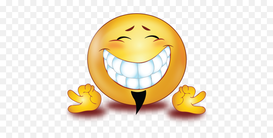 Big Teeth Smile Perfect Hand Sign Emoji - Big Teeth Smiling Emoji,Teeth Emoji