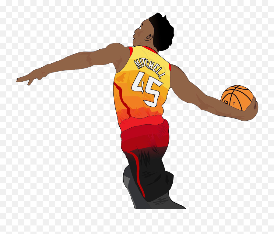 Nba Basketball Sticker By Sports Edits - Drawing Basketball Players Dunking Emoji,Nba Player Emoji