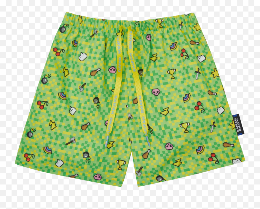 Pixel Party Game Set - Boardshorts Emoji,Shorts Emoji