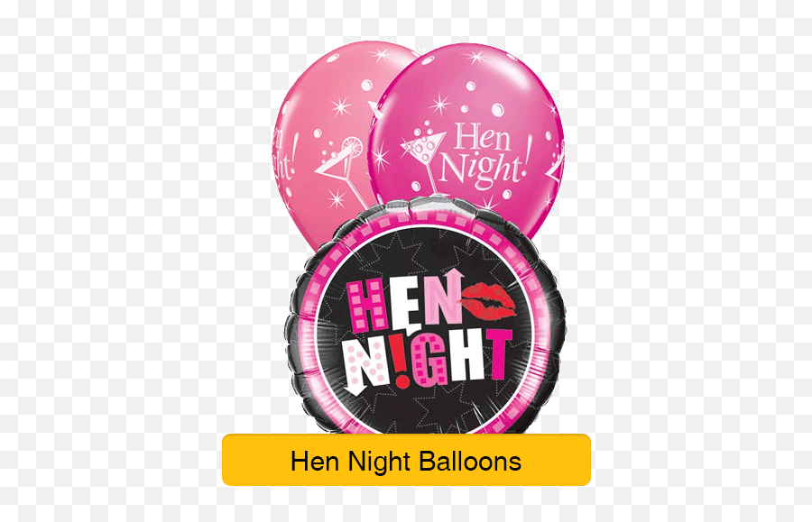 Hen Night U2014 Edu0027s Party Pieces - Hen Party Balloon Bouquets Emoji,Emoji Games For Party