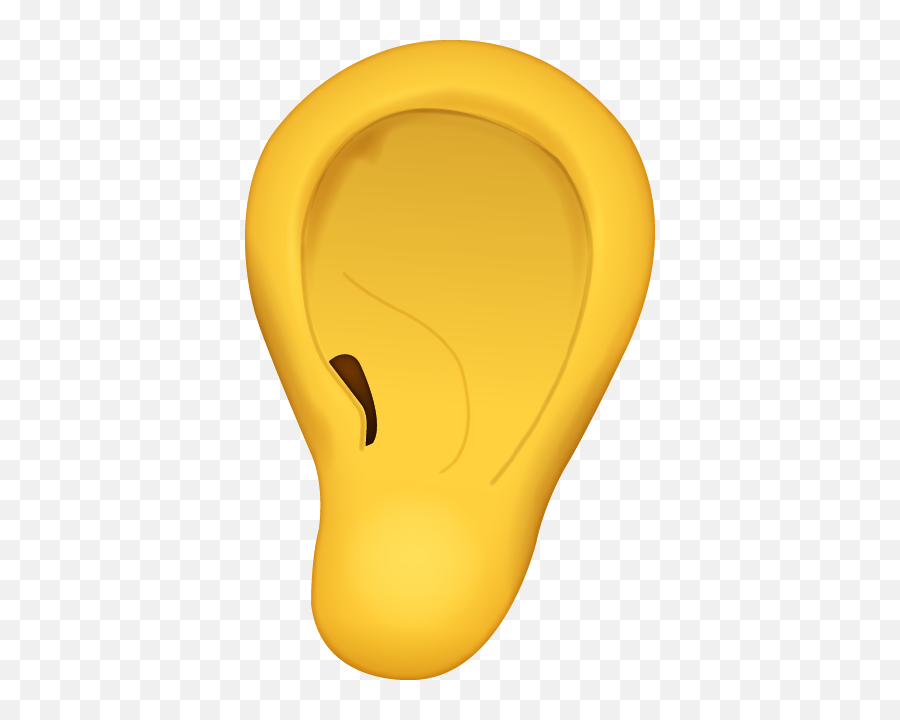 Ear Emoji Emoji Emoji Faces Ear - Ear Emoji Png,Fist Bump Emoji