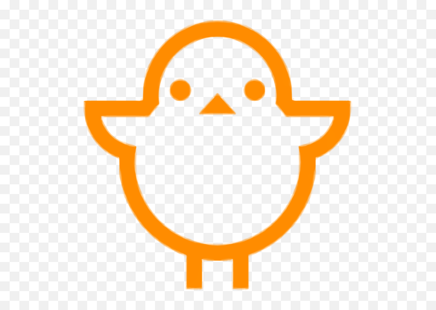 Easter Orange Line Smile For Easter Day For Easter - 720x720 Dot Emoji,Easter Emoji