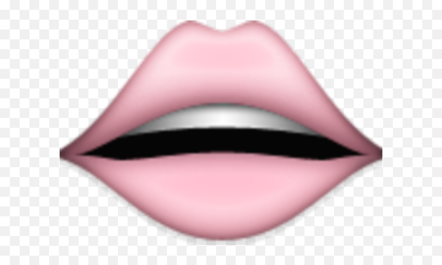 Lip Mouth Emoji Sticker Sticker By Daniela Teixeira - Iphone Lips Emoji Transparent,Mouth Emoji