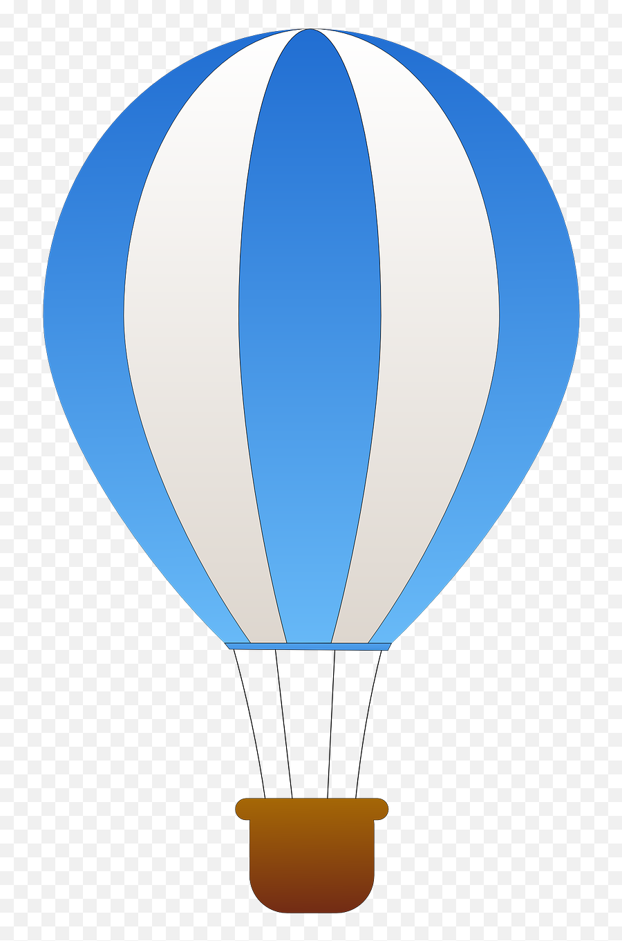 Balloon Fly Hot Air Balloon Png - Blue Hot Air Balloon Cartoon Emoji,Hot Air Balloons Emoticons For Facebook