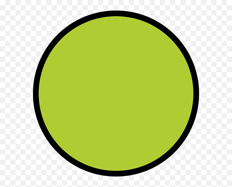 Green Circle Emoji Clipart - Dot,Green Emoji