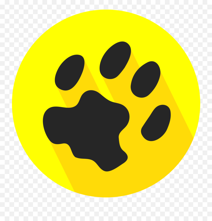 Ocelot Media Vector Logo Design Yellow Black - Dog Clipart Dot Emoji,New Orleans Saints Emoticon