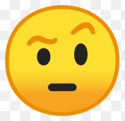 Download Free Png Face With Raised Eyebrow Icon Noto Emoji - Raised Eyebrow Emoji Png,Smoke Nose Emoji