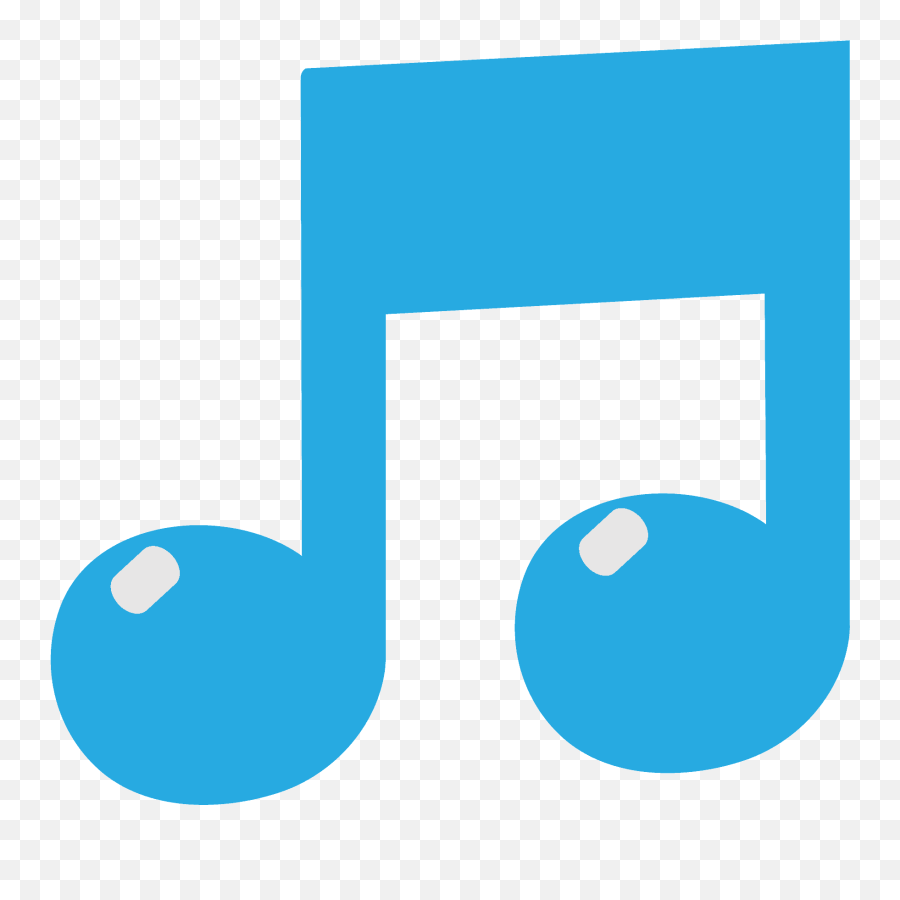 Musical Note Emoji Clipart - Vertical,Note 3 Emoji