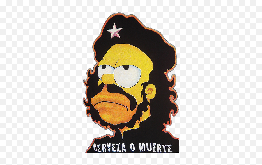 Che Guevara La Sottile Differenza Tra Mito E Uomo - Che Guevara Los Simpson Emoji,Fidel Castro Emoticon