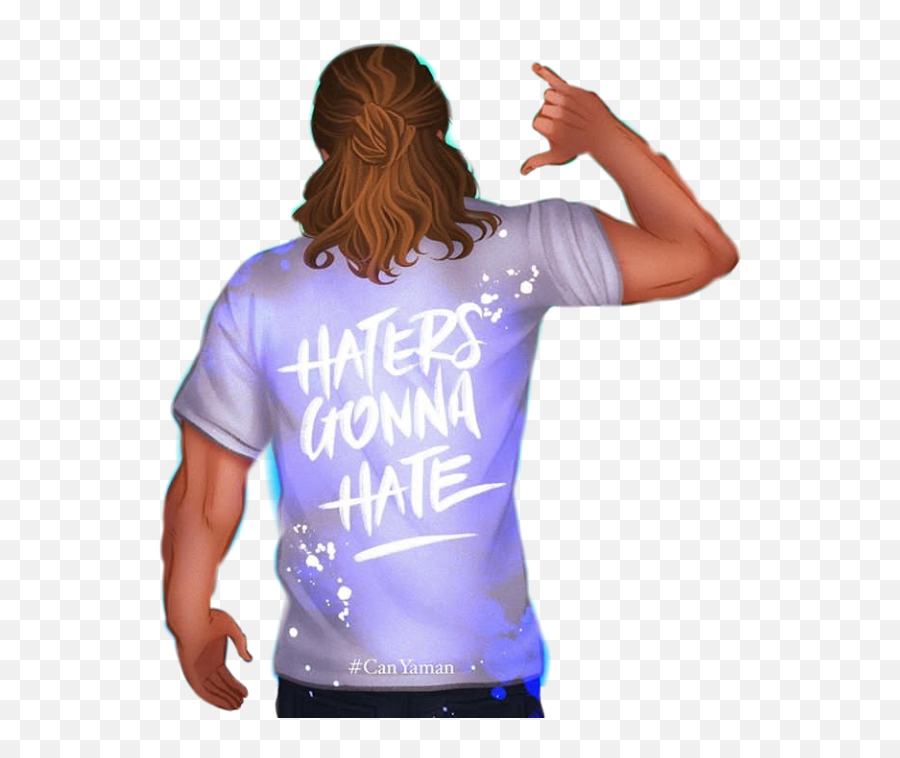 Canyaman Sticker By - Unisex Emoji,Haters Gonn Hate Emoji