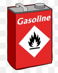 Gasoline Petrol Fuel Can Clipart - Gasoline Clipart Emoji,Empty Gas Tank Emoji