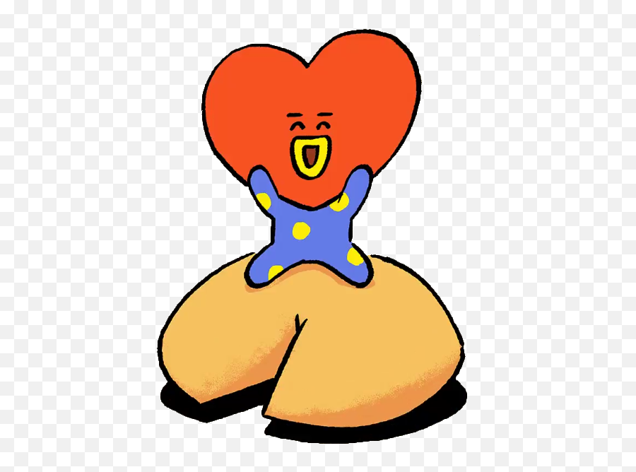 Bt21 - Lover Profiles Bts Fanart Bts Chibi Manga Collection Happy Emoji,Fortune Cookie Emoji