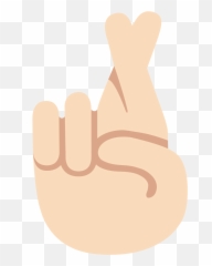 Download Hd Fingers Crossed Emoji - Crossed Fingers Emoji Download,Fingers Crossed Emoji