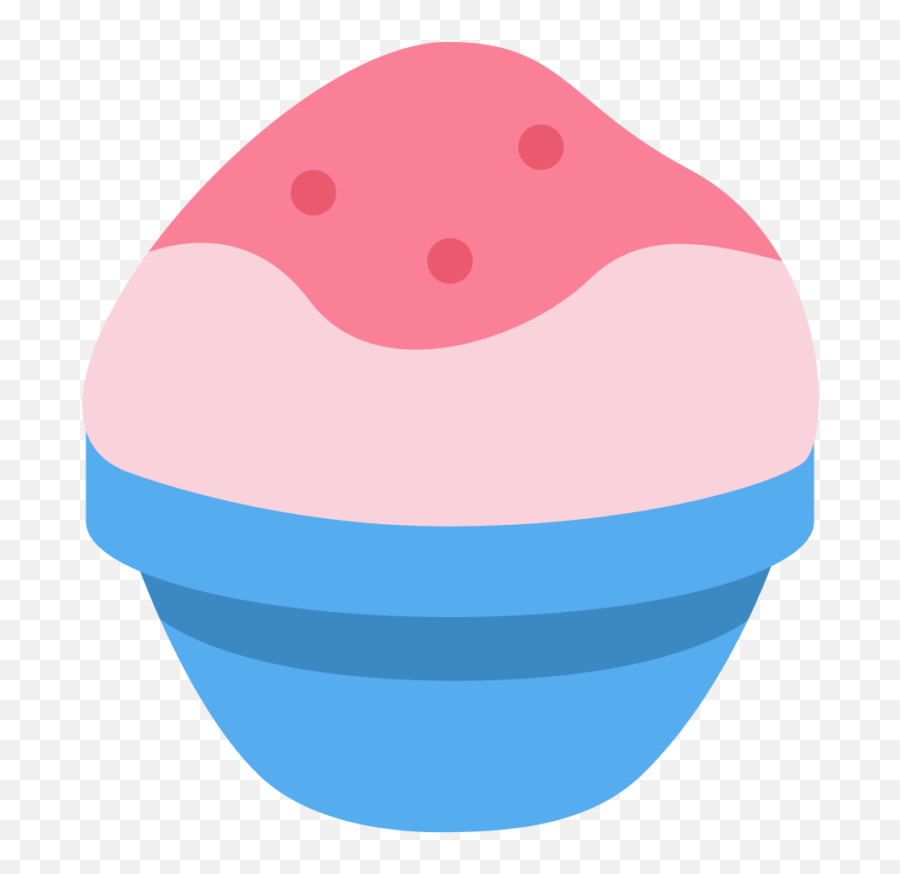 Shaved Ice - Shaved Ice Emoji,Pink Taco Emoticon