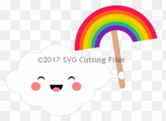 Svg Cutting Files - Svg Files For Silhouette Cameo Sure Cuts Fictional Character Emoji,Rainbow Emoji Svg