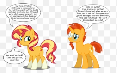 Siblings Sockless Sunburst Socks - Sunset Shimmer My Little Pony Sunburst Emoji,Incest Emotions