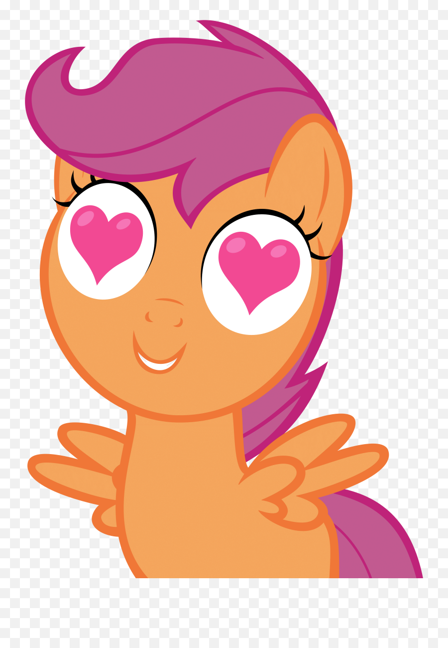 My Little Pony Heart Eyes - Clip Art Library Eye Love Heart Vector Emoji,Heart Eyes Emoji