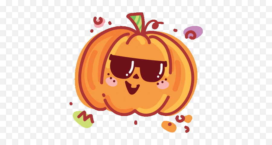 Pin By Thuy Vo Thi Ngoc On Estética Treat Stickers Pixel - Happy Emoji,Discord Pumpkin Emoji