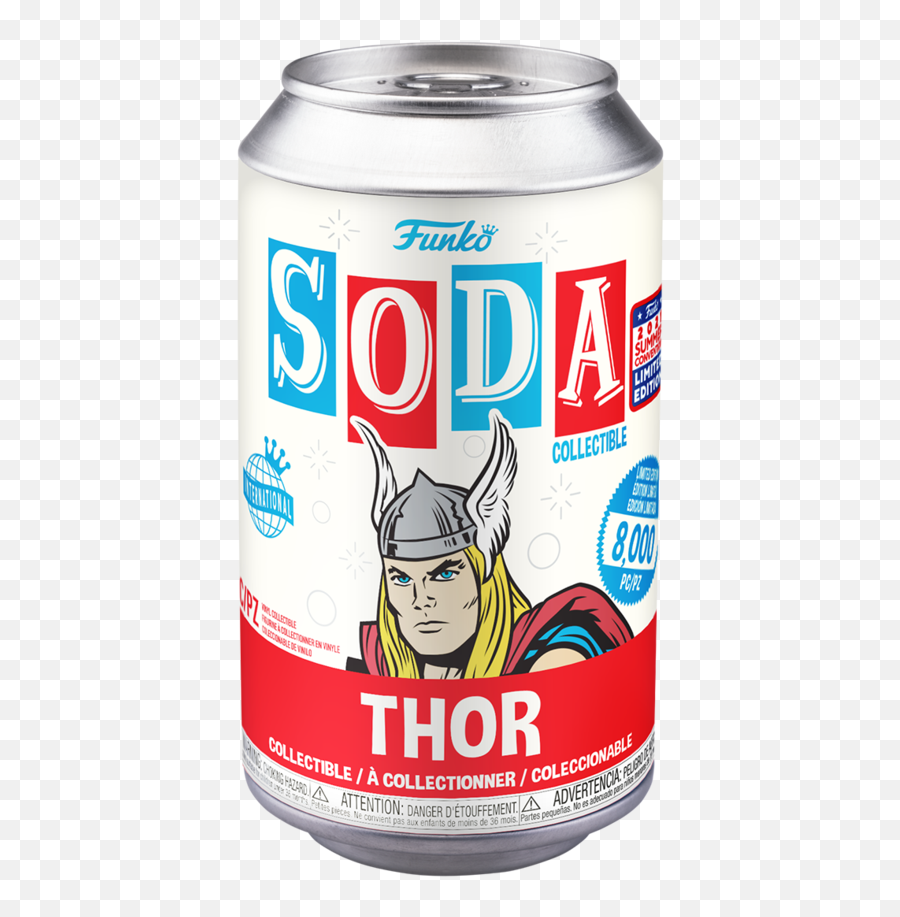 Thor - Marvel Funkon Vinyl Soda Exc Funko Eu Funko Soda All Might Emoji,Twitter Thor Emojis