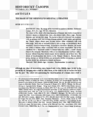 Pdf The Image Of The Werewolf In Medieval Literature - Document Emoji,Cow Emoticon Chivalry Medieval Warfare