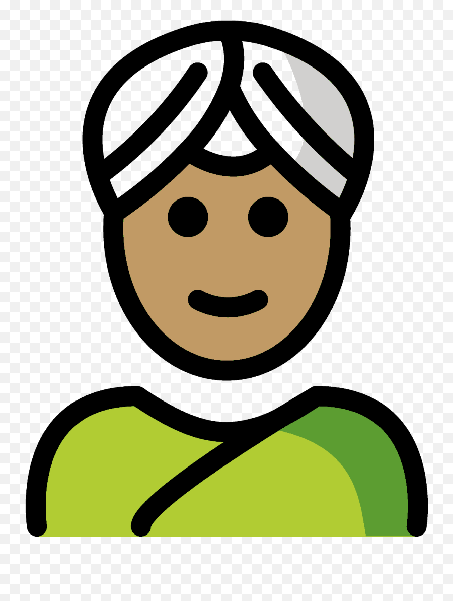 Woman Wearing Turban Emoji Clipart Free Download,All Emojis Faces Single Png Transparent