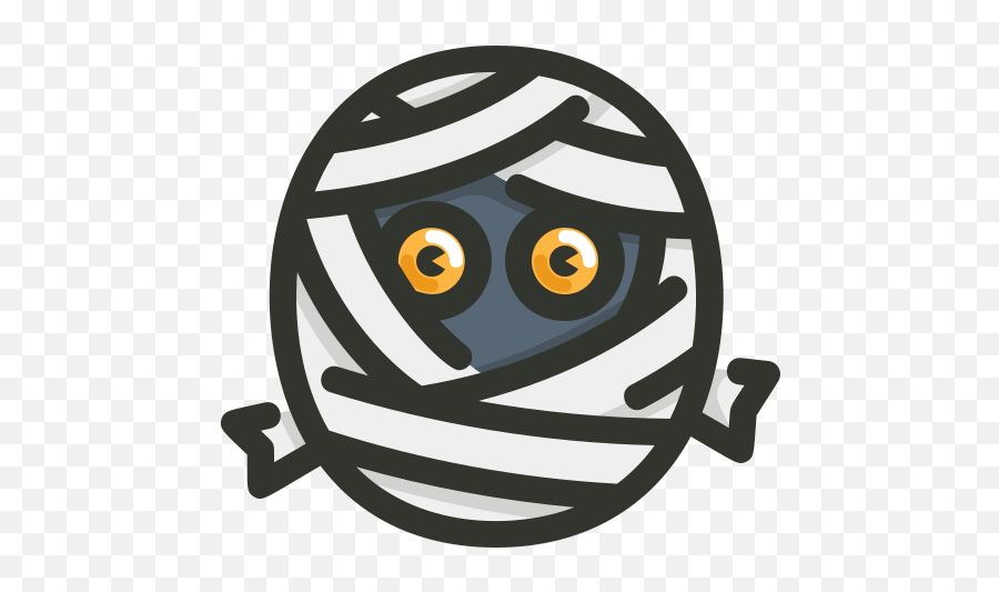 Ghost Halloween Horror Mummy Free Icon Of Halloween 01 Emoji,Whatsapp Emoticons With Bandage