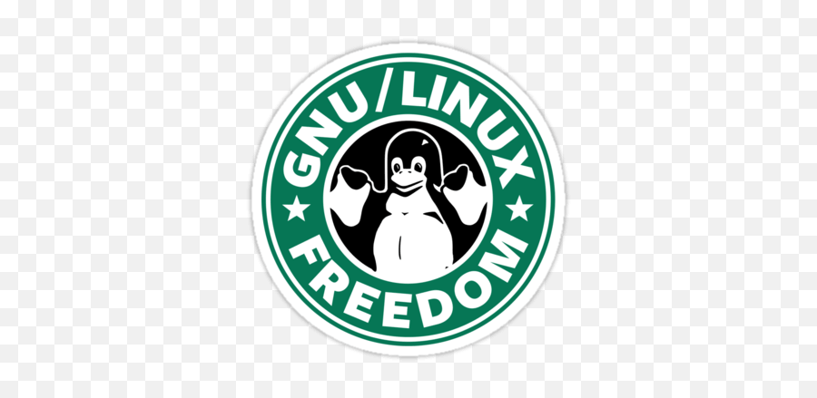 Gnulinux Freedom Sticker U2014 Devstickers Emoji,Linux Tux Discord Emoji