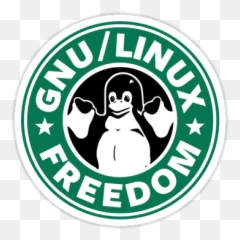 Gnulinux Freedom Sticker U2014 Devstickers Emoji,Linux Tux Discord Emoji