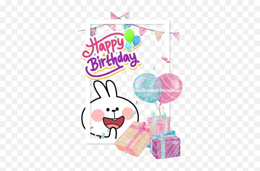 Happy Birthday Sticker Pack - Stickers Cloud Emoji,Happy Birthday With Emotions