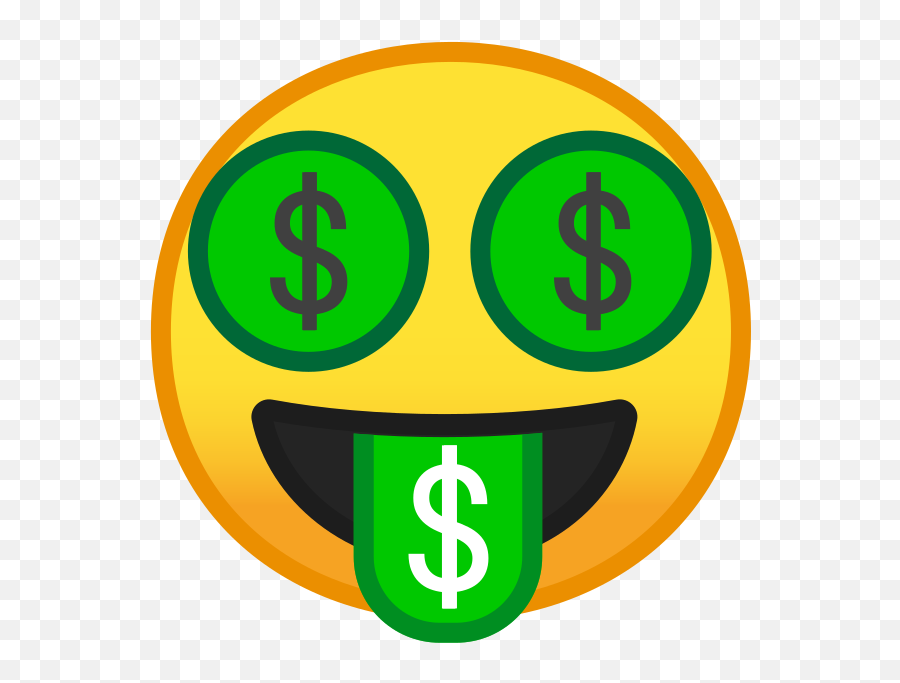 Money Face Emoji Png Transparent Images U2013 Free Png Images,Emoji Vector Imahr