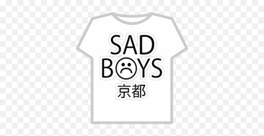 Aesthetic Boy Shirts Roblox - Sad Boys Emoji,Emoji Birthday Outfit