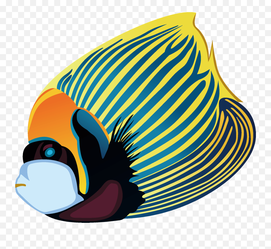 Tropical Fish Clipart - Fish Emoji,Coral Emoji