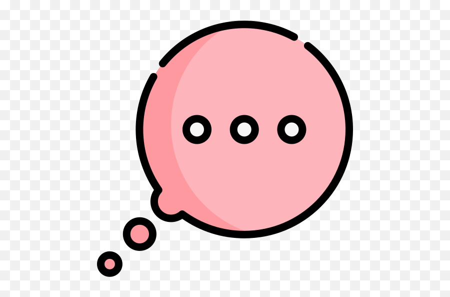 Speech Bubble - Free Communications Icons Emoji,Thought Bubble Emoticon